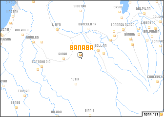 map of Banaba