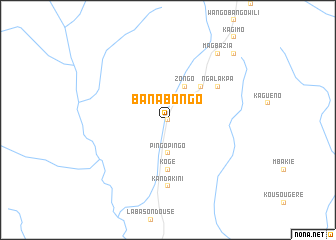 map of Banabongo