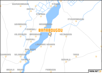 map of Banabougou