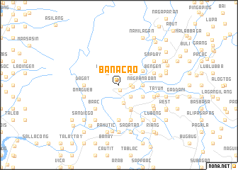 map of Bañacao