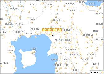 map of Bañadero