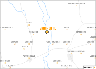 map of Bañadito