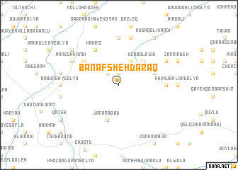 map of Banafsheh Daraq