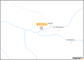 map of Banagi