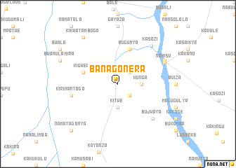 map of Banagonera