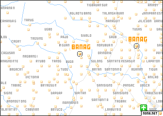 map of Ban-ag