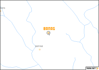 map of Banag