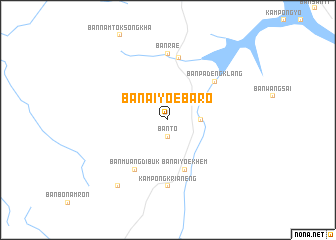 map of Ban Ai Yoe Baro
