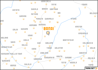 map of Banai