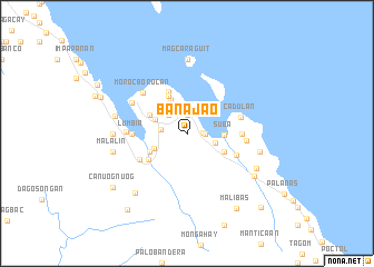 map of Banajao