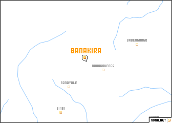 map of Banakira