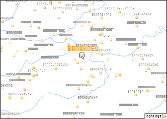 map of Ban Ak Neu