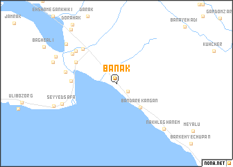 map of Banak