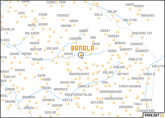 map of Banāla