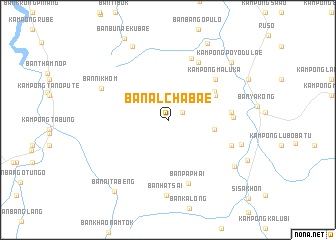 map of Ban Al Cha Bae