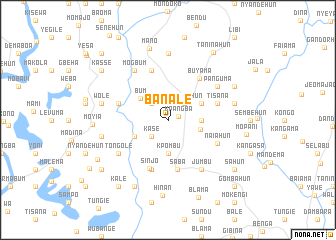 map of Banale