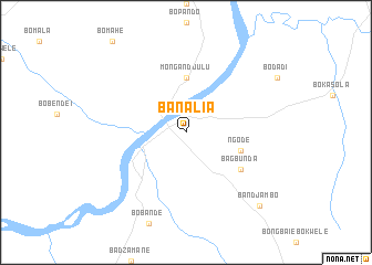 map of Banalia