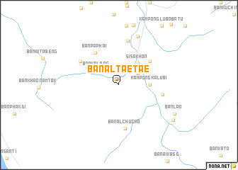 map of Ban Al Tae Tae