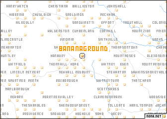 map of Banana Ground