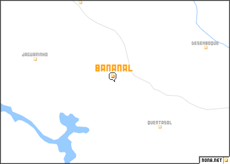 map of Bananal