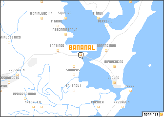 map of Bananal