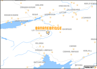 map of Banane Bridge