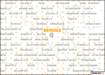 map of Bananga