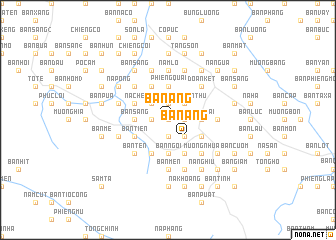 map of Bản Áng