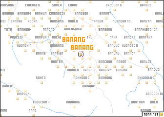 map of Bản Áng