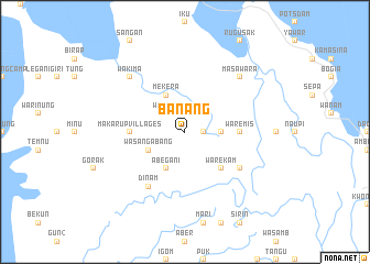 map of Banang