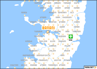 map of Banani