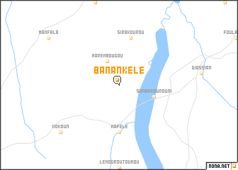 map of Banankélé