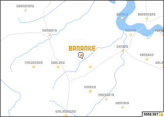 map of Bananké