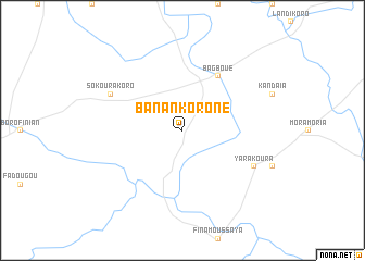 map of Banankoroné