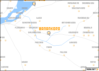 map of Banankoro