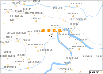 map of Banankoro