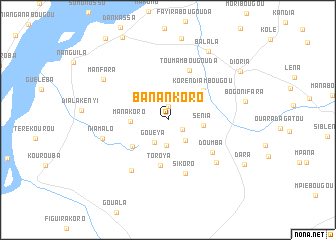 map of Banankoro