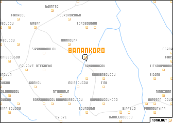 map of Banankoro