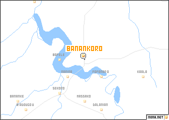 map of Banankoro