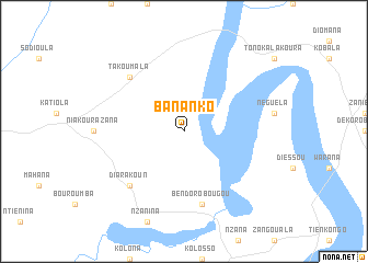 map of Bananko