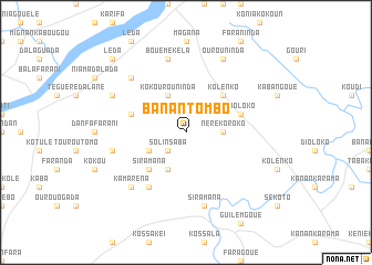 map of Banantombo