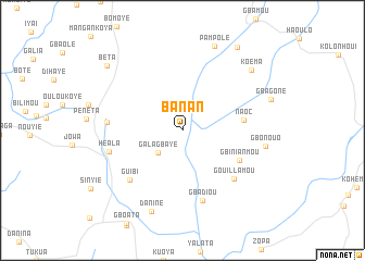 map of Banan