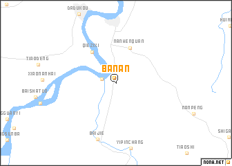 map of Banan