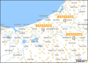 map of Banaoang