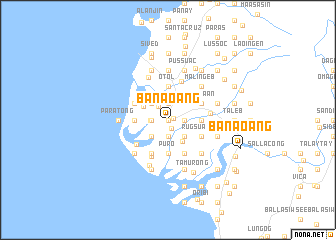 map of Banaoang