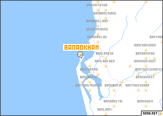 map of Ban Ao Kham