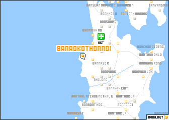 map of Ban Ao Ko Thon Noi