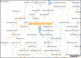 map of Ban Ao Krathum