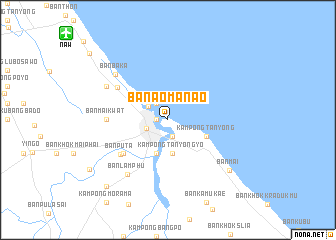 map of Ban Ao Manao