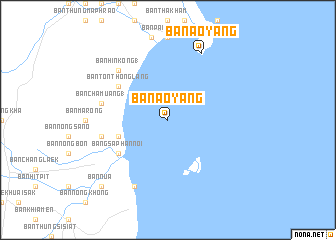 map of Ban Ao Yang